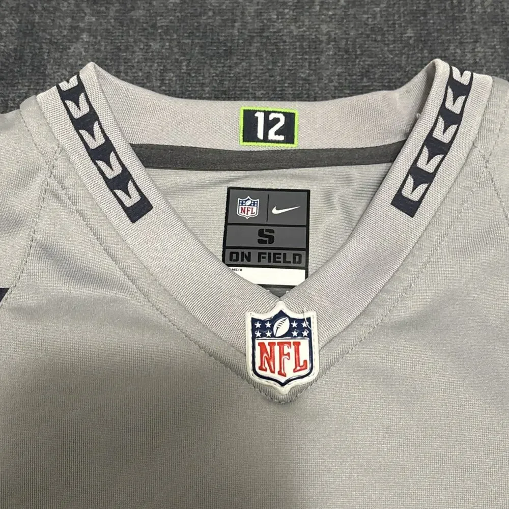 Nike Seattle Seahawks Earl Thomas 29 NFL Jersey Boys Small Wolf Grey